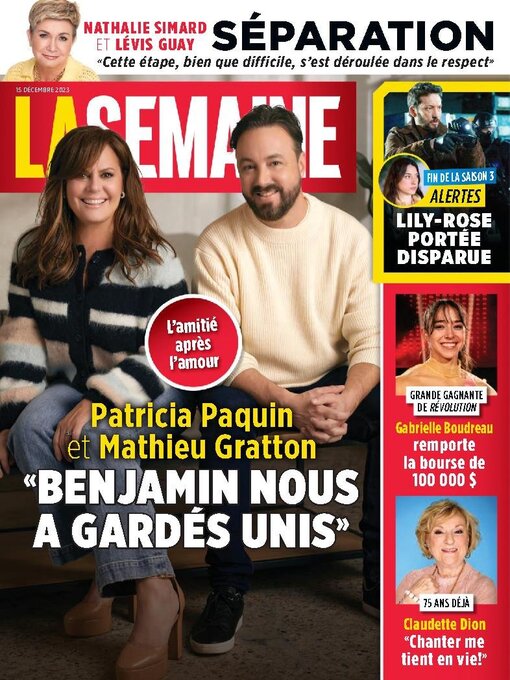 Title details for La Semaine by TVA Publications Inc. - Wait list